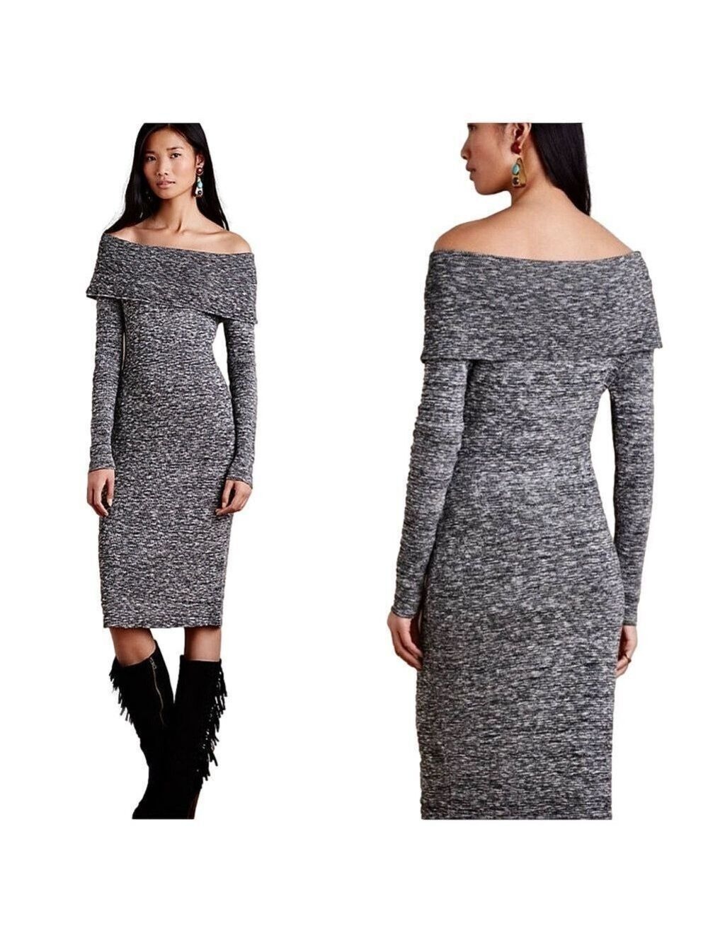 MOTH {Anthropologie} ‘Sojourn’ Wool Blend Sweater Dress